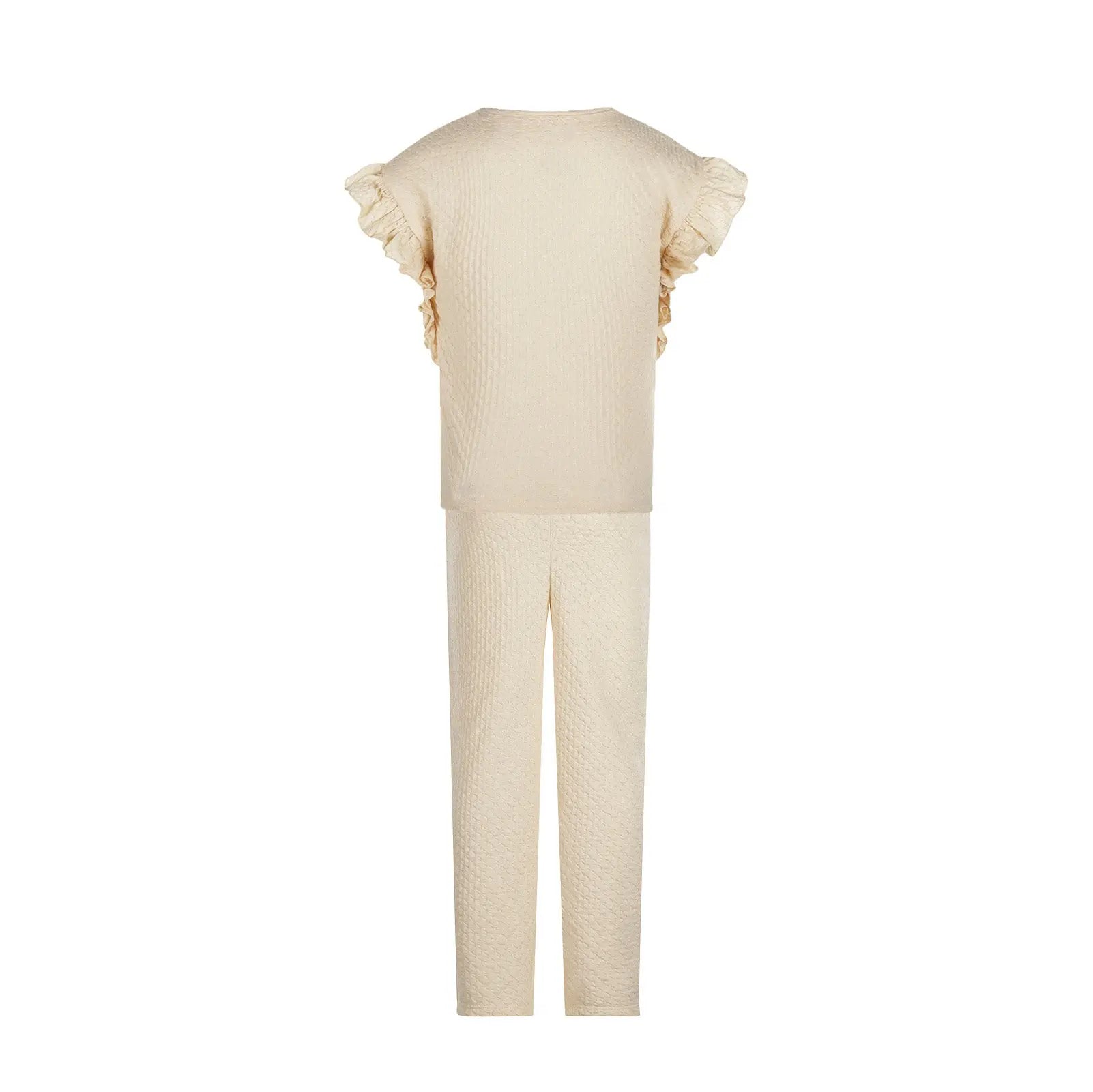 Koko Noko Mädchen-Set in Creme Mokkini Kindermode