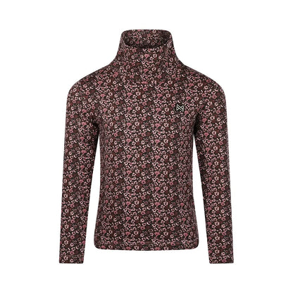 Koko Noko Rollkragen-Langarmshirt mit Blumenmuster - Langarmshirt - Koko Noko