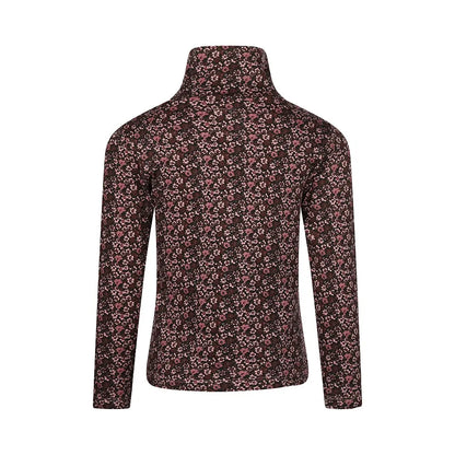 Koko Noko Rollkragen-Langarmshirt mit Blumenmuster - Langarmshirt - Koko Noko