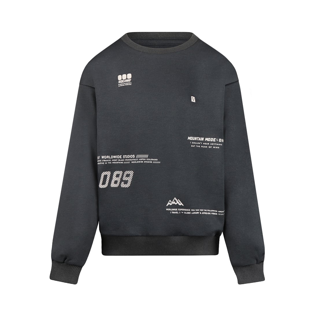 Dirkje Jungen Sweatshirt in Anthrazit - M60188-1_1