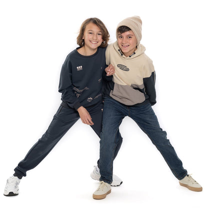 Dirkje Jungen Sweatshirt in Anthrazit - M60188-1_2