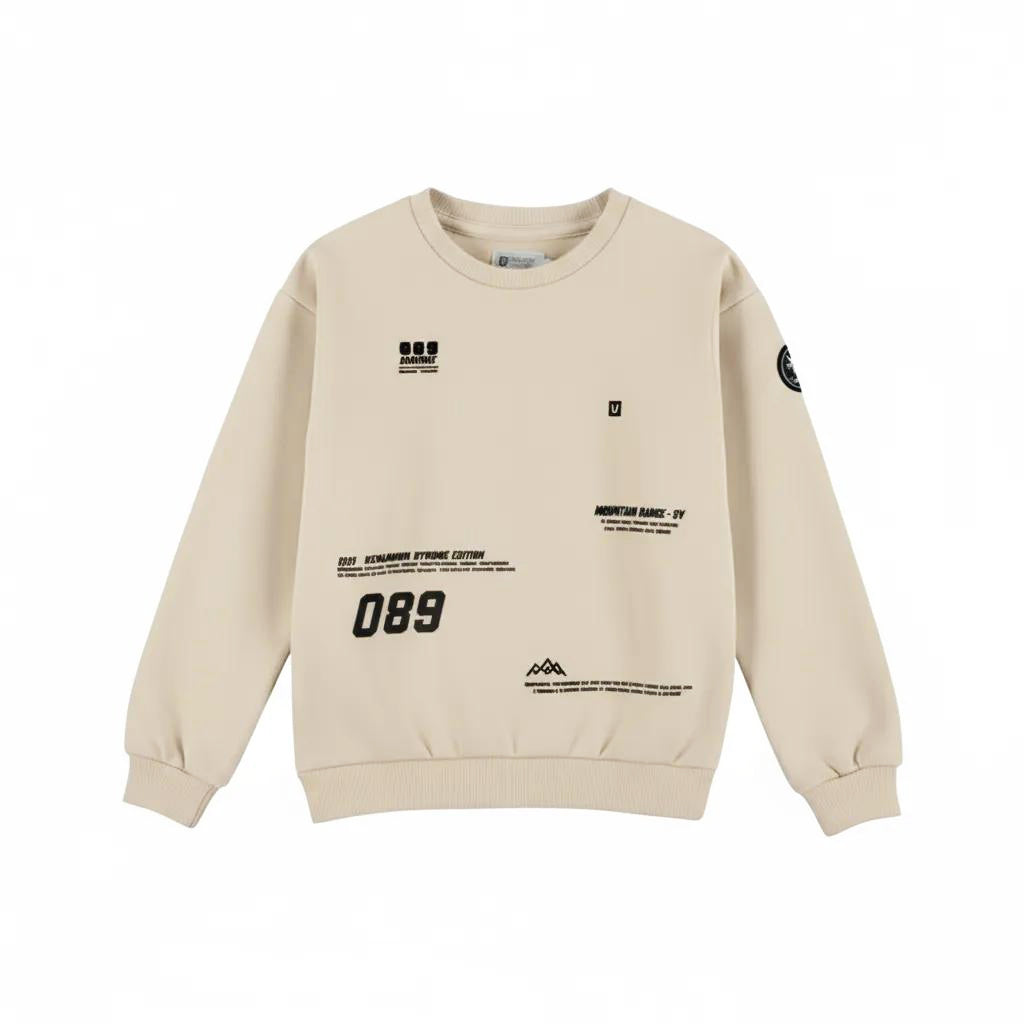 No Way Monday Jungen Sweatshirt mit Schriftzug Hideway
