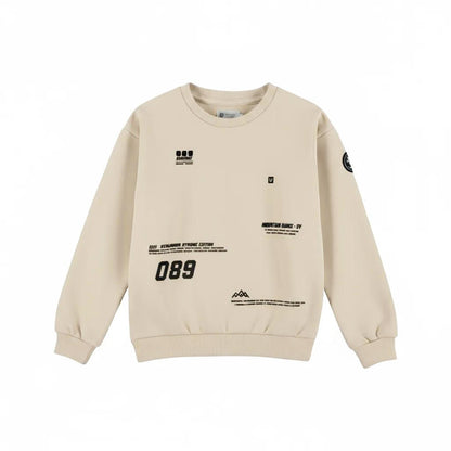 No Way Monday Jungen Sweatshirt mit Schriftzug Hideway