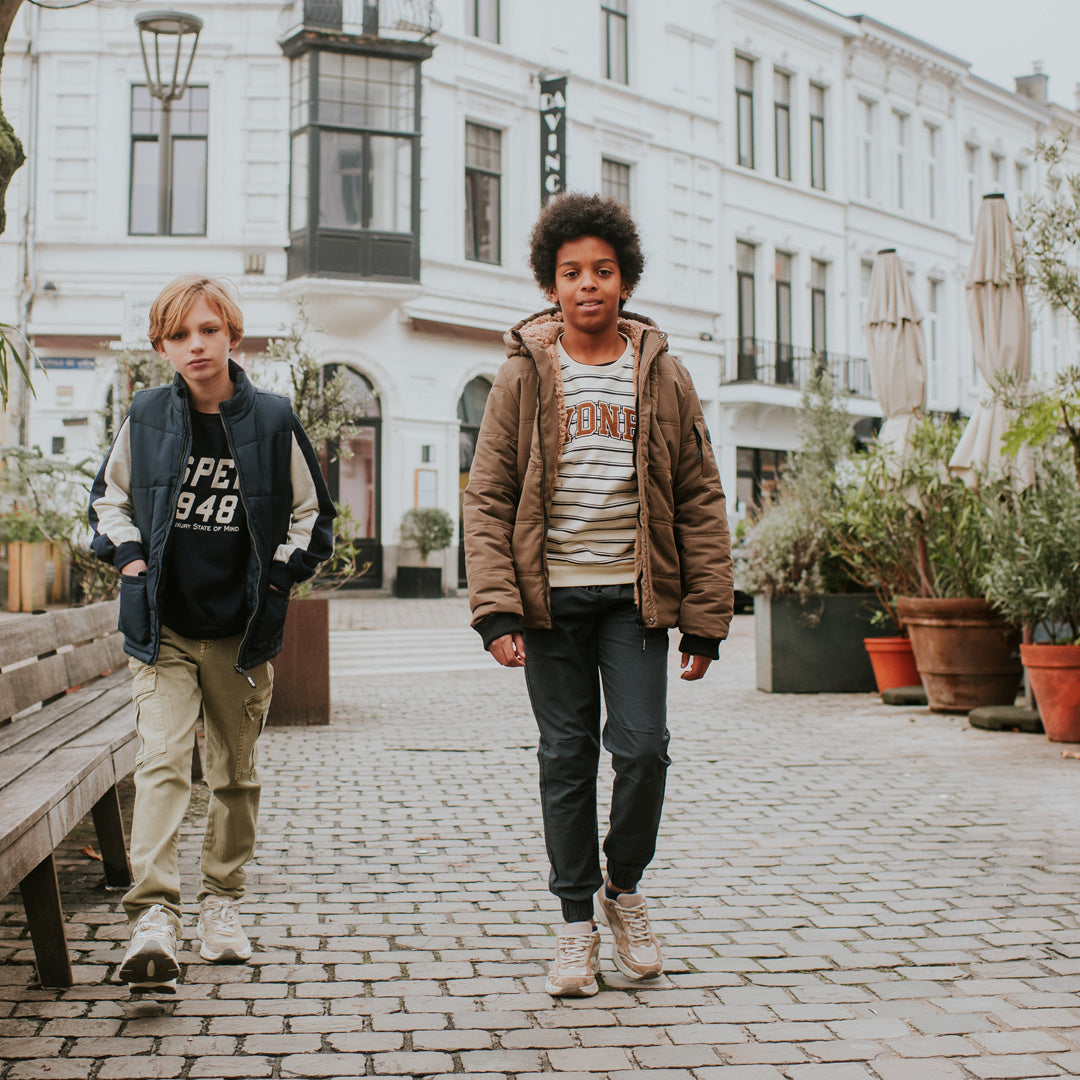 Dirkje Jungen Sweatshirt in Cremeweiß - M60278-1_4