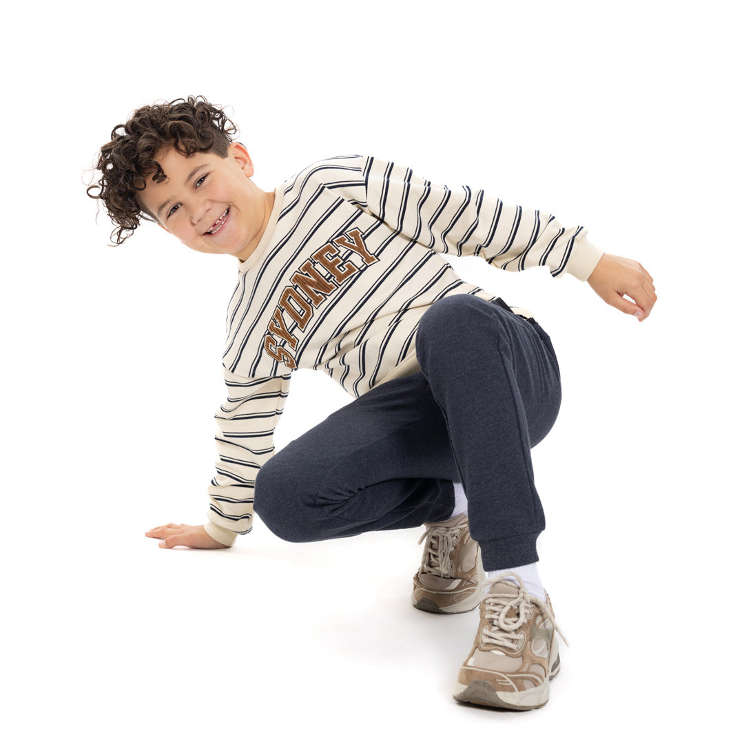 Dirkje Jungen Sweatshirt in Cremeweiß - M60278-1_5