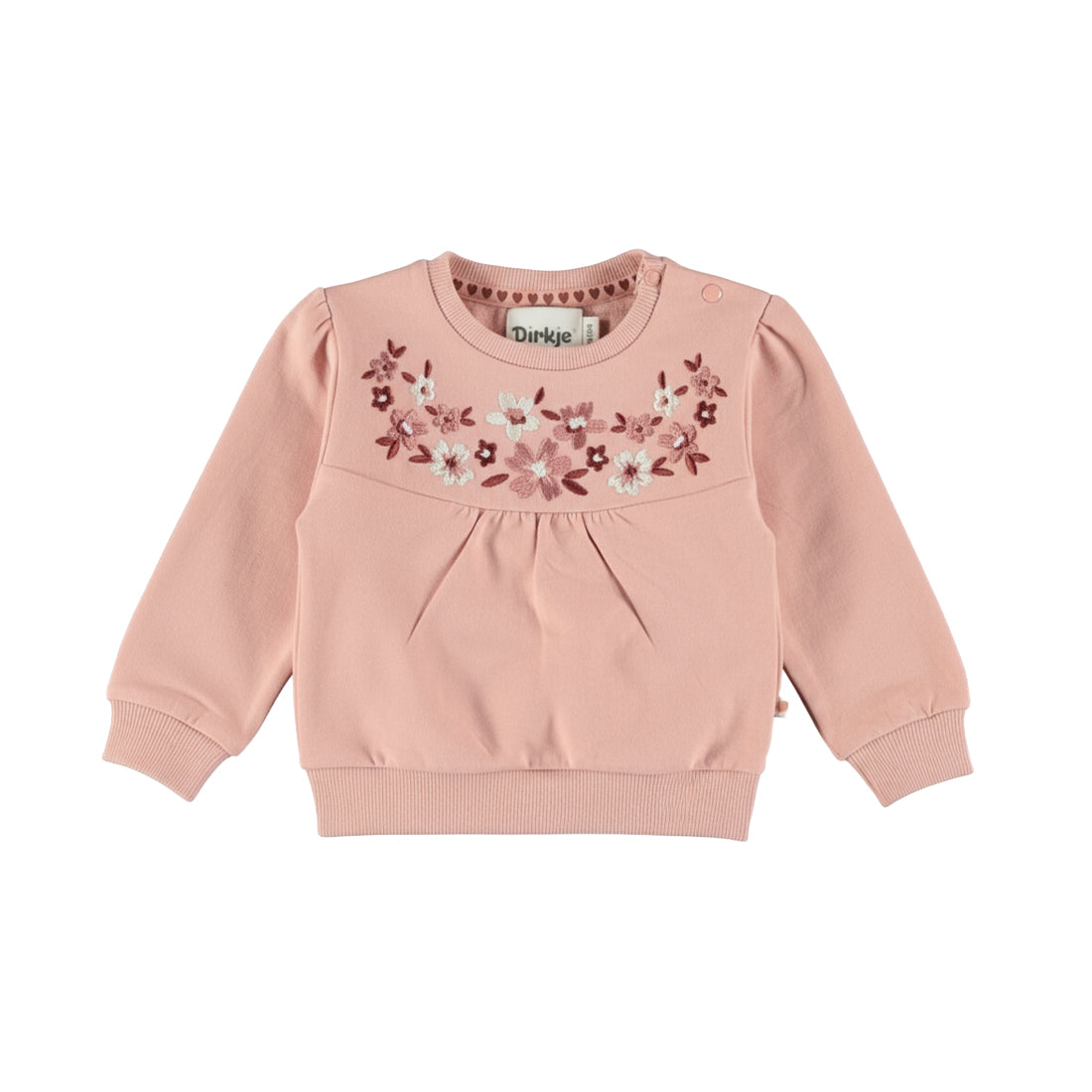 Dirkje Mädchen Sweatshirt in Altrosa - M60320-35