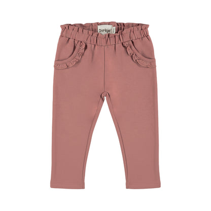 Dirkje Mädchen Jogginghose in Altrosa-Braun - M60328-35