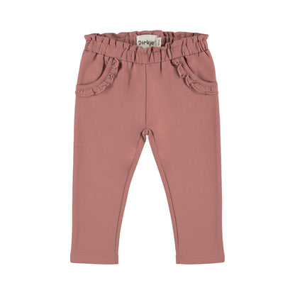 Dirkje Mädchen Jogginghose in Altrosa-Braun - M60328-35_1
