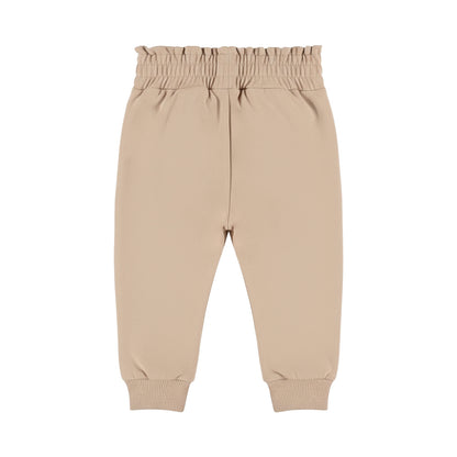 Dirkje Mädchen Jogginghose in Taupe - M60363-35_3