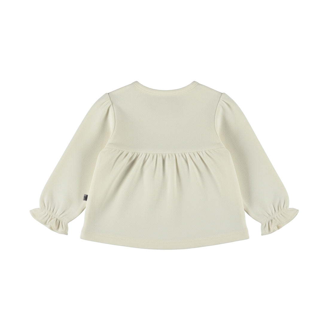 Dirkje Mädchen Langarmshirt in Cremeweiß - M60398-35_3