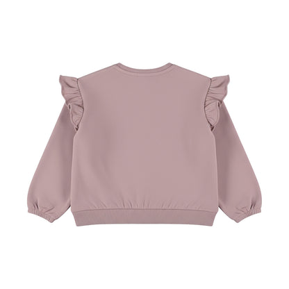 Dirkje Mädchen Sweatshirt in Beere - M60404-35_3