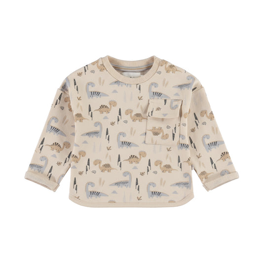 Dirkje Jungen Sweatshirt in Wollweiß - M60564-35_1