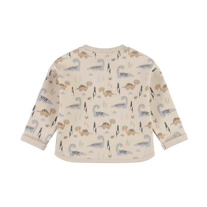 Dirkje Jungen Sweatshirt in Wollweiß - M60564-35_2