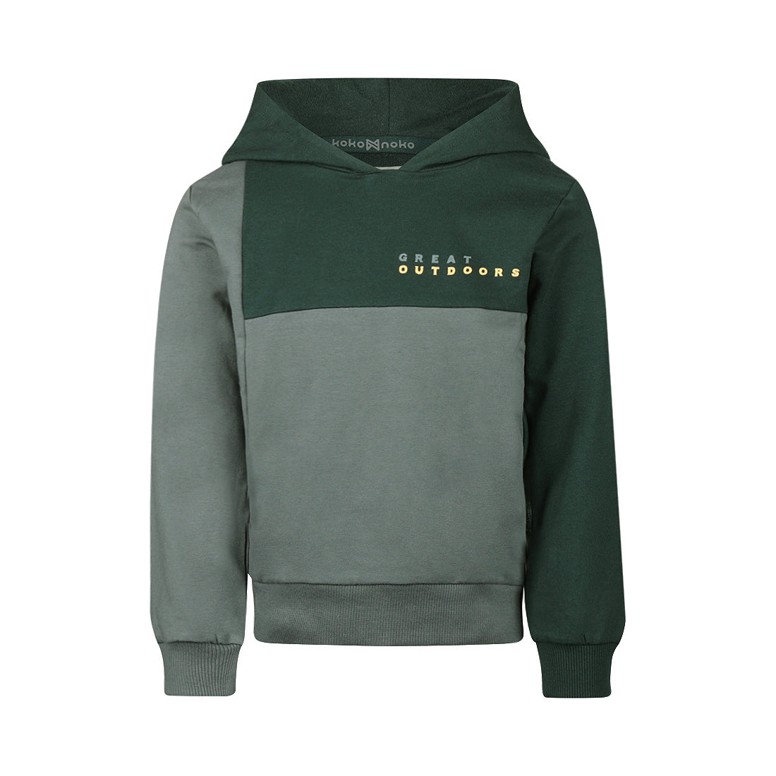 Kinder Hoodie Green gables – M60880-37