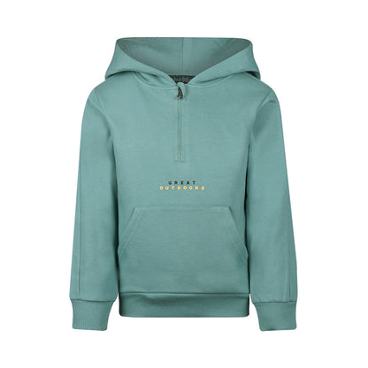 Kinder Hoodie Dusty turquoise – M60887-37
