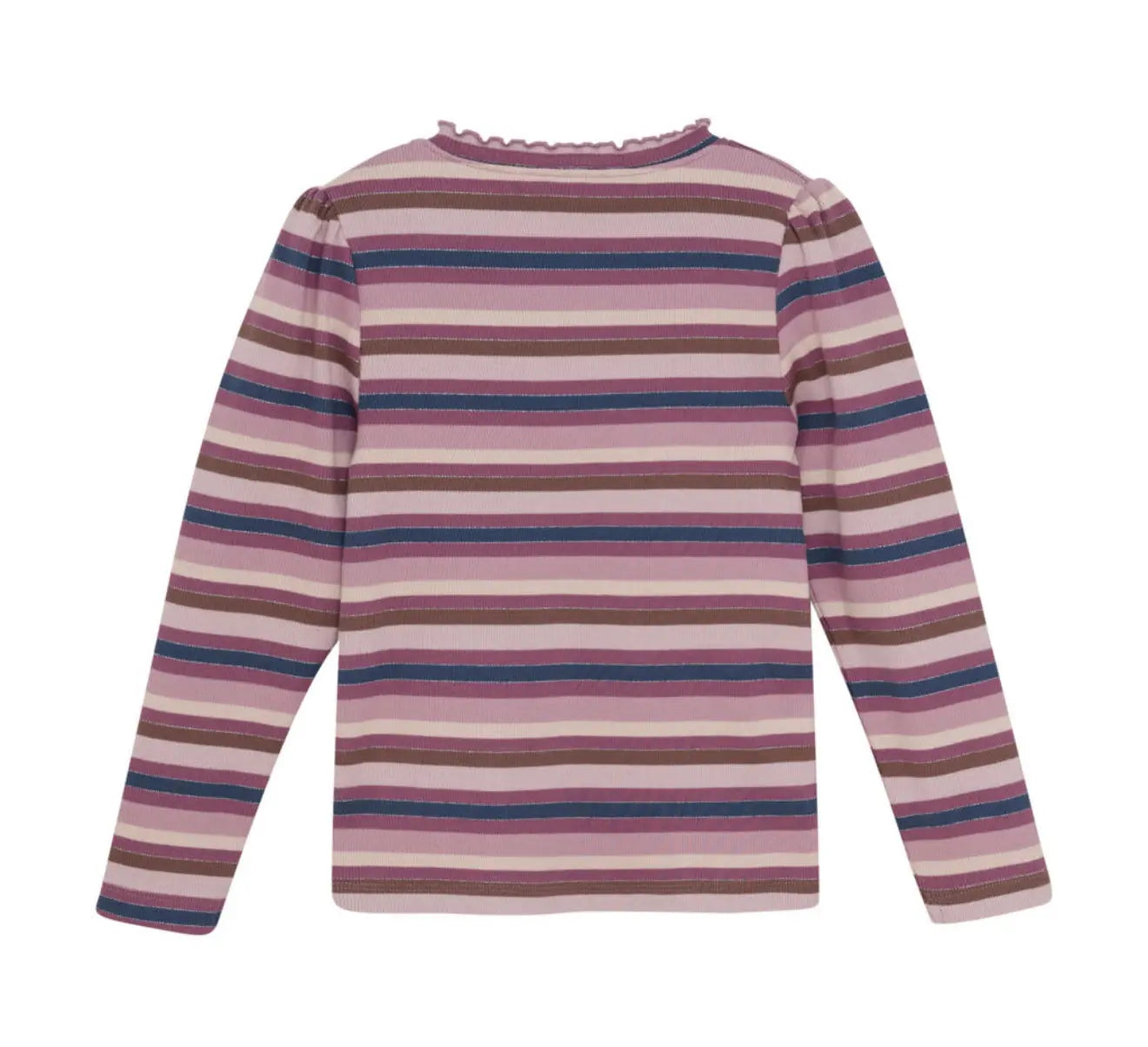 MINYMO Langarmshirt für Kinder - Gestreiftes T-shirt in Blau/Rot Mokkini Kindermode T-shirt ls