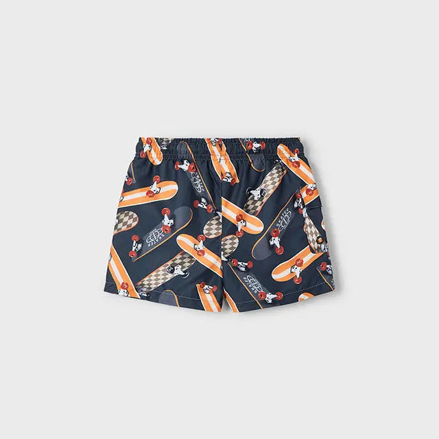 Mayoral Badeshorts mit Skateboard-Motiv Mokkini Kindermode Badeshorts