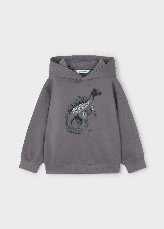 Mayoral Hoodie mit Dino-Motiv Mokkini Kindermode Sweatshirt
