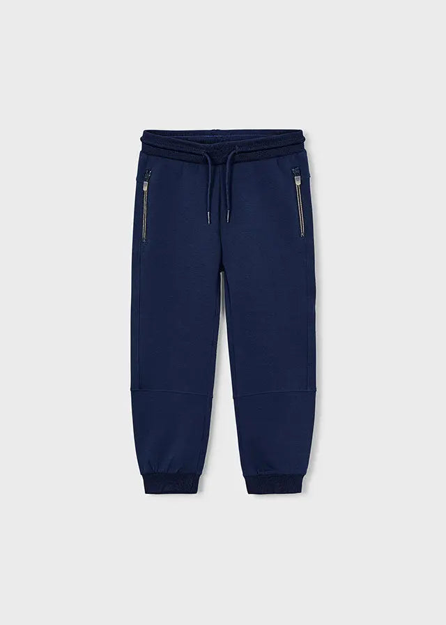 Mayoral Jungen Jogginghose Navy mit Bündchen Mokkini Kindermode Badeshorts