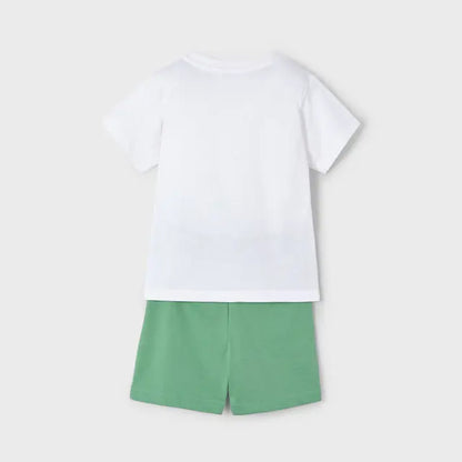 Mayoral Set aus T-Shirt und Shorts mit Schildkröten-Motiv Mokkini Kindermode Set