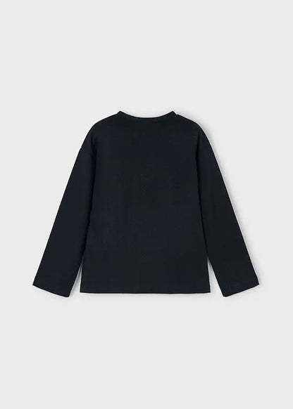 Mayoral Shirt mit Bärenmotiv Mokkini Kindermode T-Shirt Langarm