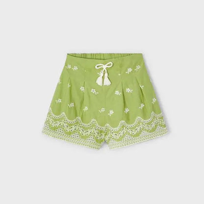 Mayoral Shorts mit Stickerei-Mokkini Kindermode