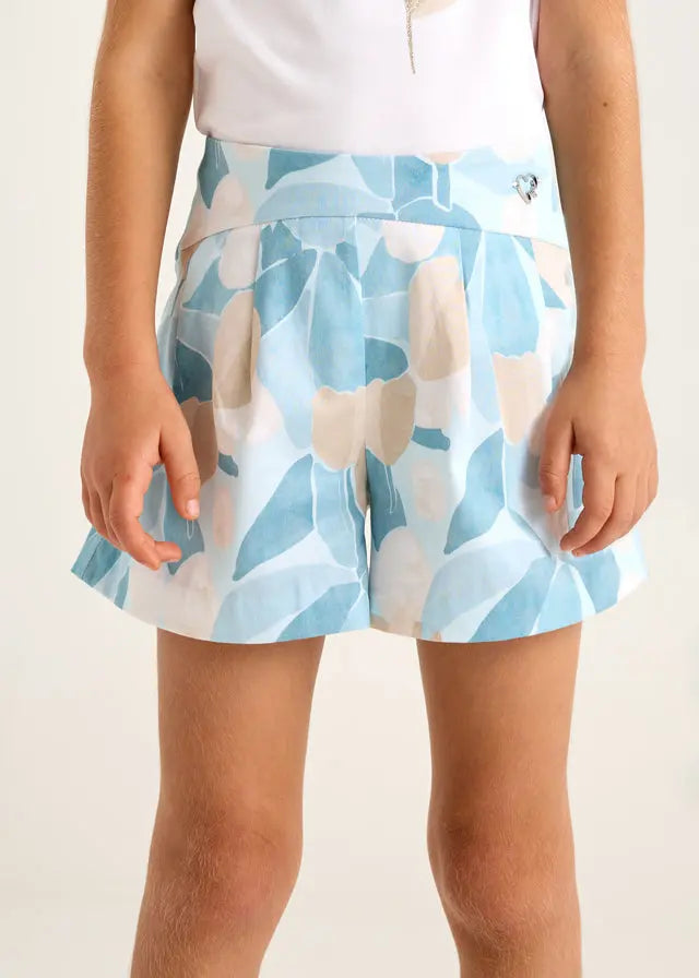 Mayoral Shorts mit floralen Prints Mokkini Kindermode Shorts