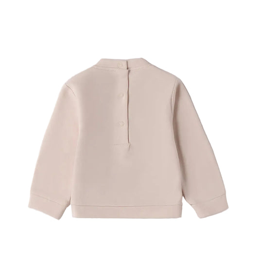 Sarabanda Sweatshirt Mädchen Beige Mokkini