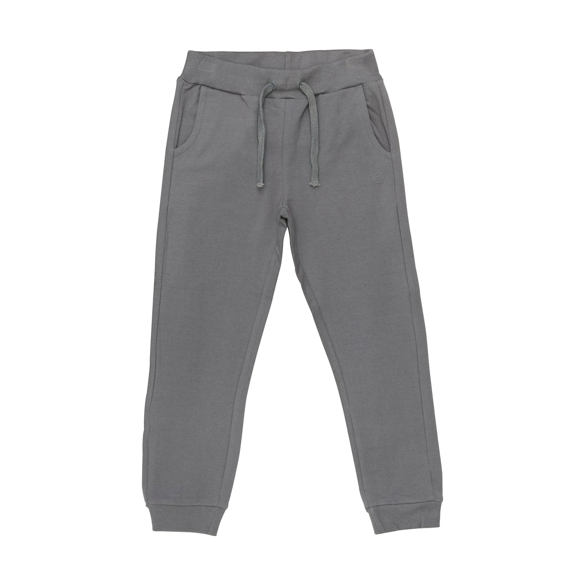 Minymo Jungen Jogginghose 2-Pack – Grau & Olivgrün mit Kordelzug - Jogginghose - Minymo