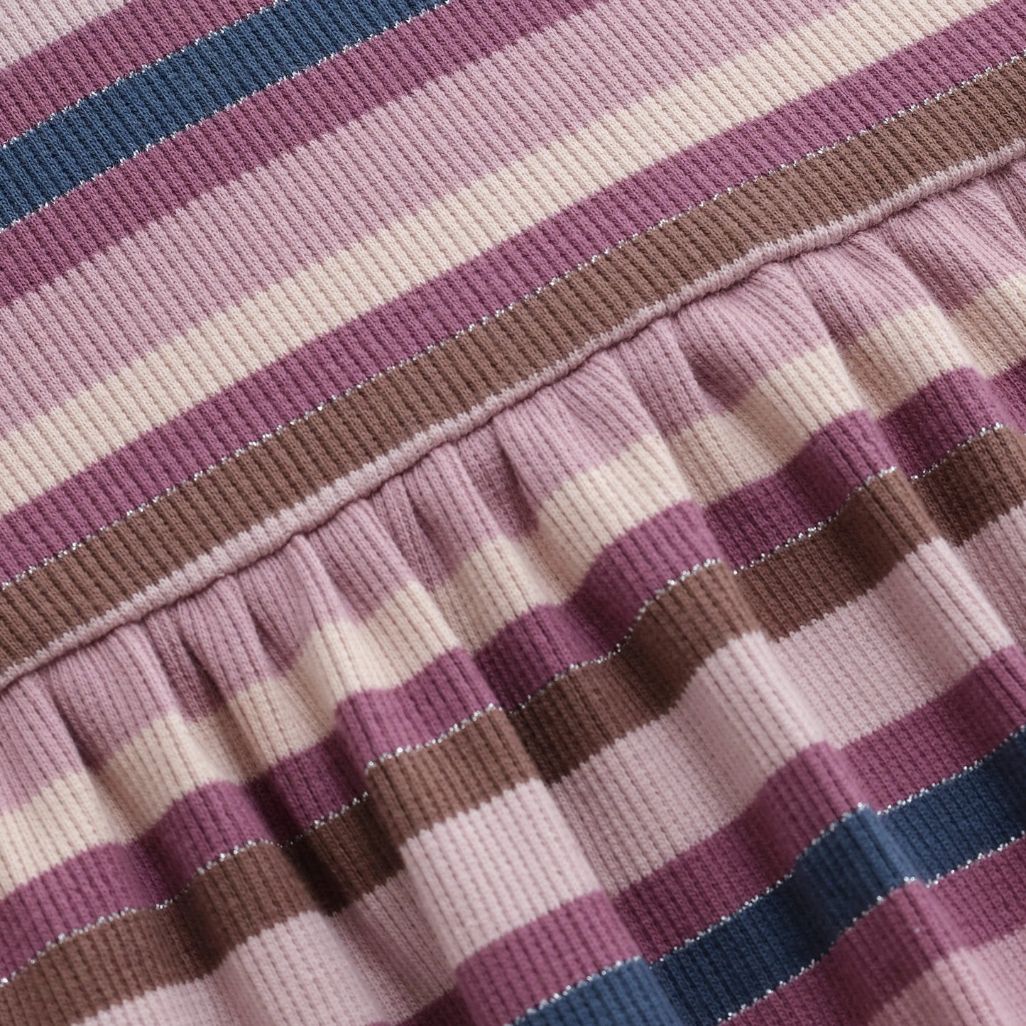 Minymo Kleid gestreift Mädchen langarm Mokkini Kindermode Kleid