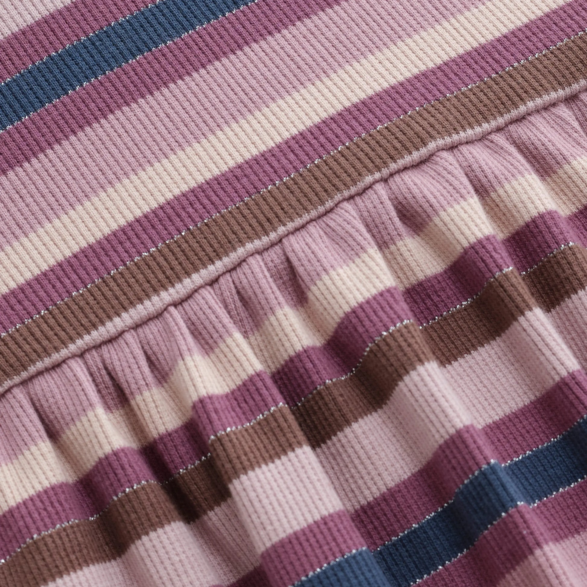 Minymo Kleid gestreift Mädchen langarm Mokkini Kindermode Kleid