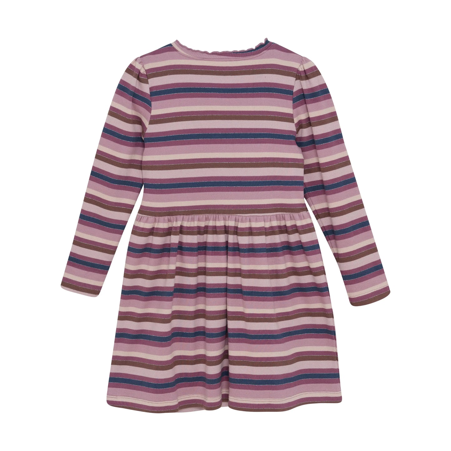 Minymo Kleid gestreift Mädchen langarm Mokkini Kindermode Kleid
