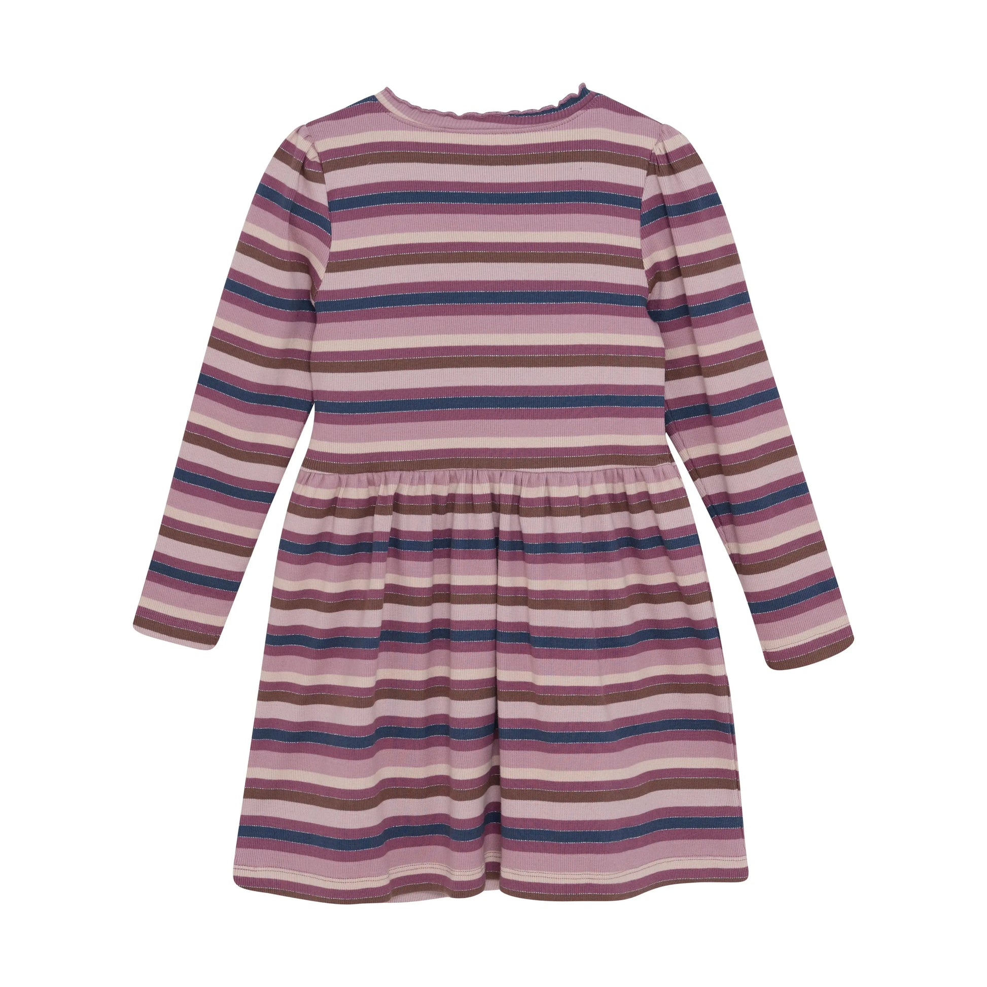 Minymo Kleid gestreift Mädchen langarm Mokkini Kindermode Kleid