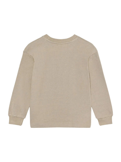 Minymo Langarmshirt Junge Beige Mokkini