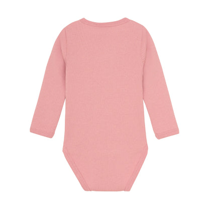 Minymo Langarmbody – Rosa, TENCEL™ Modalmix Mokkini Kindermode Body