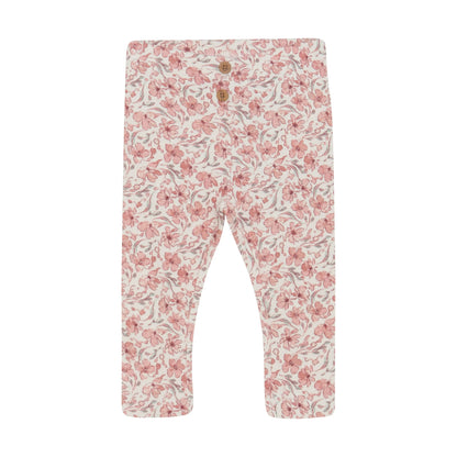 Minymo Leggings Blumen Mokkini Kindermode Leggings