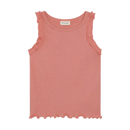 Minymo Top Mädchen Rosa Mokkini