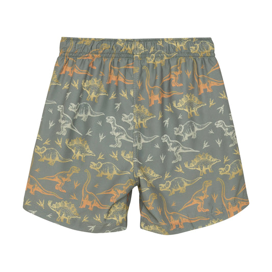 Minymo Shorts für Jungen mit Dinosaurier-Muster in Grau Mokkini Kindermode Gesperrt