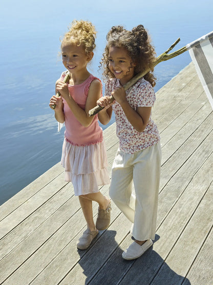 Minymo Skirt w. Lining Mokkini Kindermode