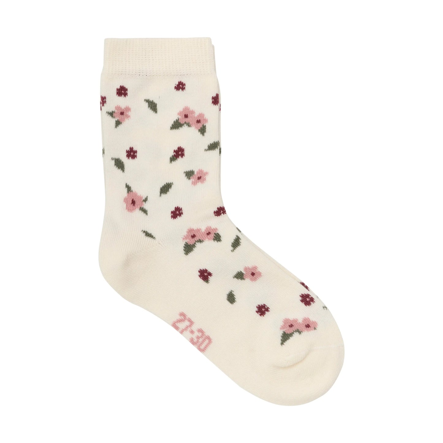 Minymo Socken 3-Pack Blumen Dusty Rose - Socken - Minymo