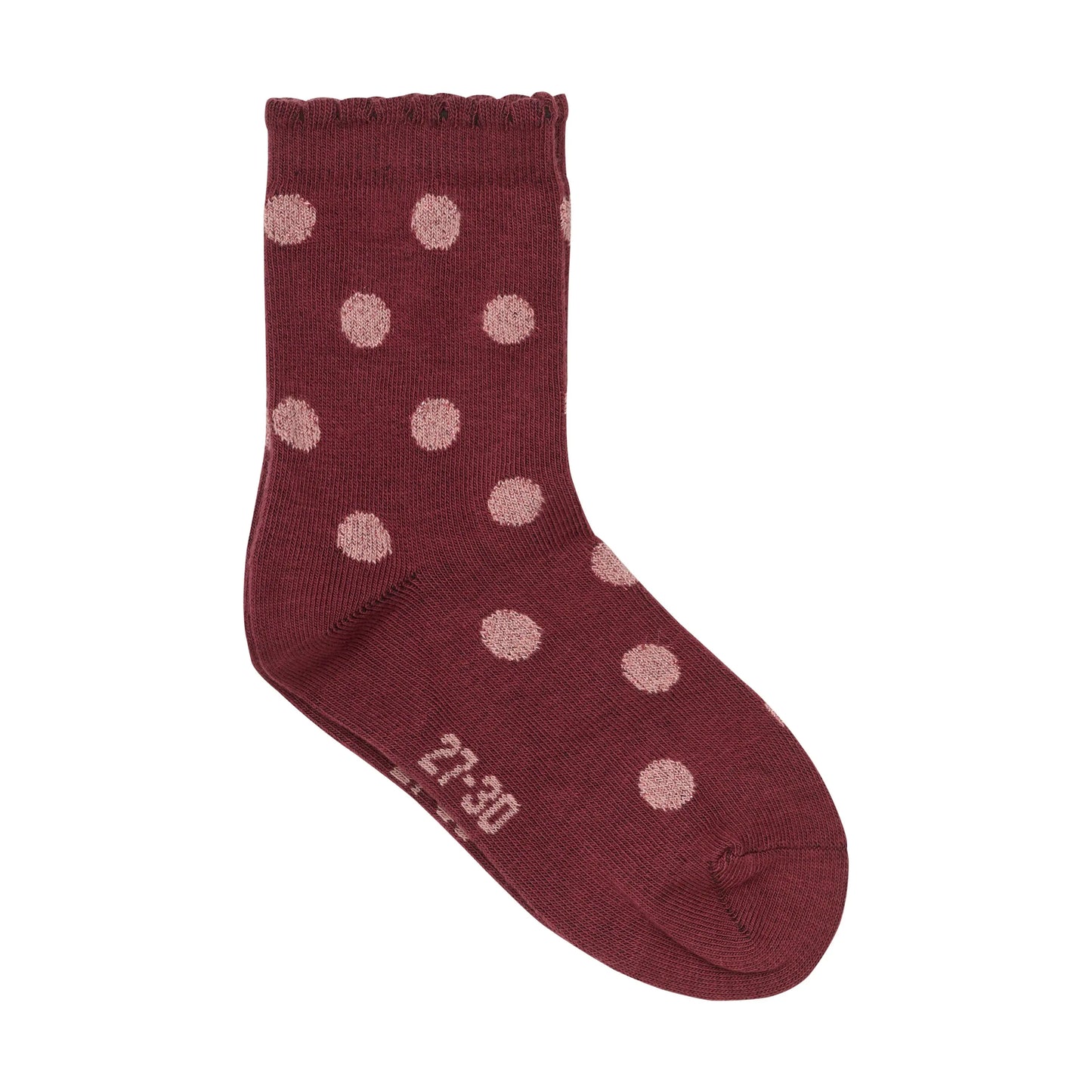 Minymo Socken 3-Pack Blumen Dusty Rose - Socken - Minymo