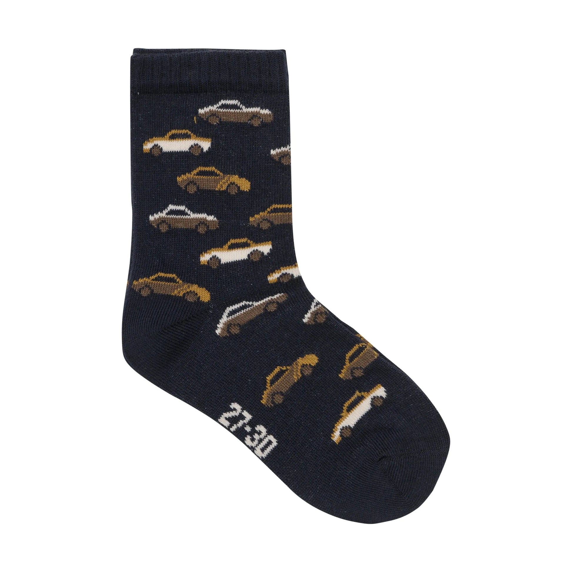 Minymo Socken 3-Pack Bulldog Sepia - Socken - Minymo