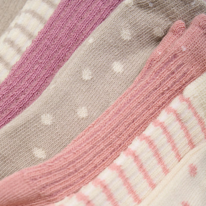 Minymo Socken 7er-Pack mit Muster Mokkini Kindermode Socken