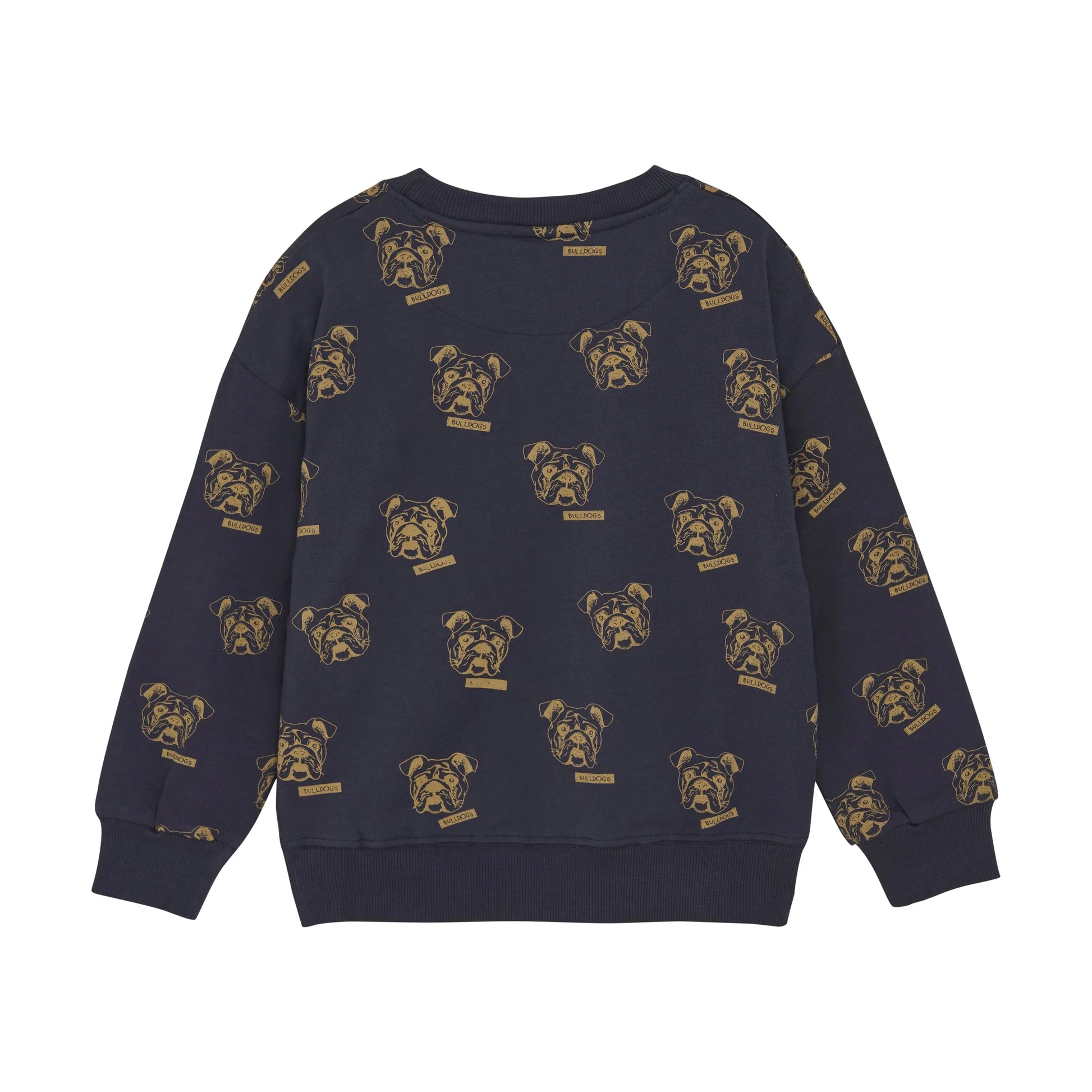 Minymo Sweatshirt Bulldog Alloverprint - Sweatshirt - Minymo