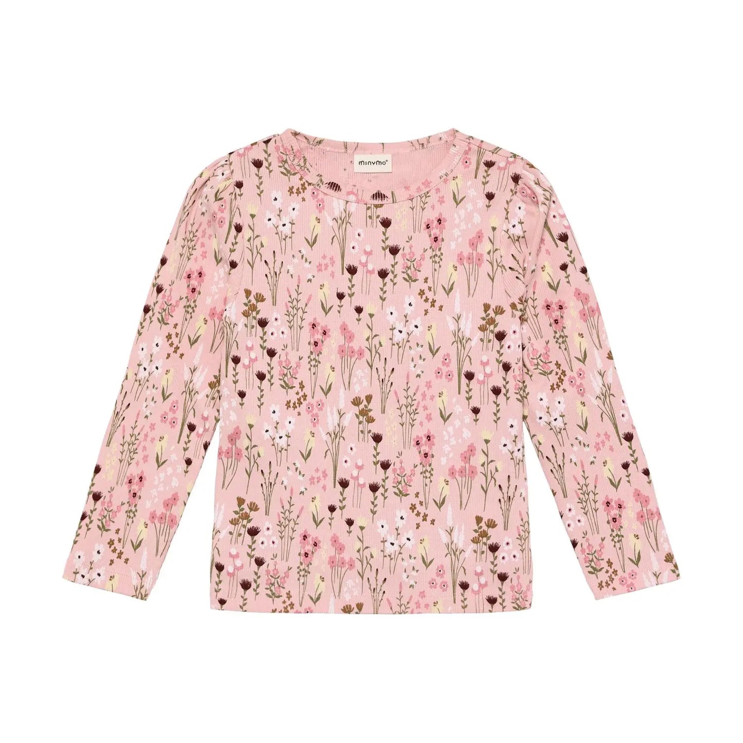 Minymo Langarmshirt Mädchen Grün Mokkini