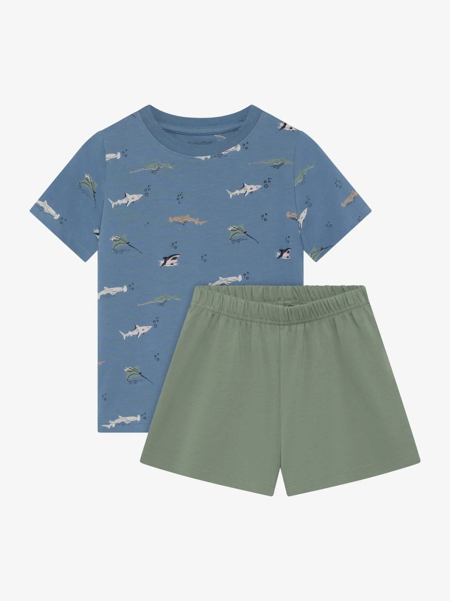 Minymo T-shirt+Short Set AOP Mokkini Kindermode