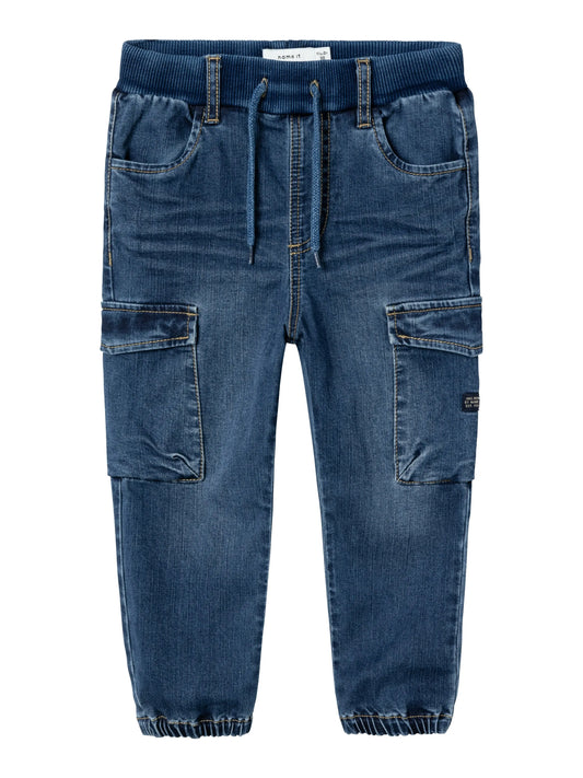 NAME IT Baggy Cargo Jeans Mokkini Kindermode Jeans