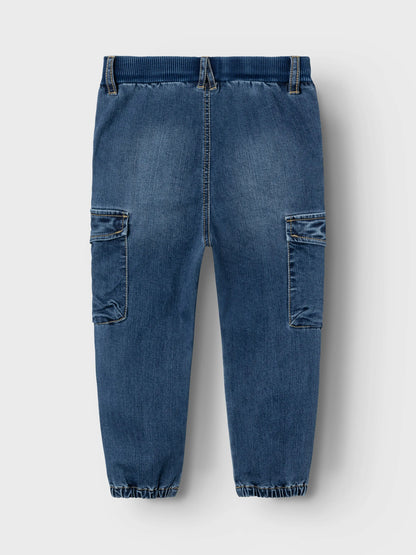 NAME IT Baggy Cargo Jeans Mokkini Kindermode Jeans
