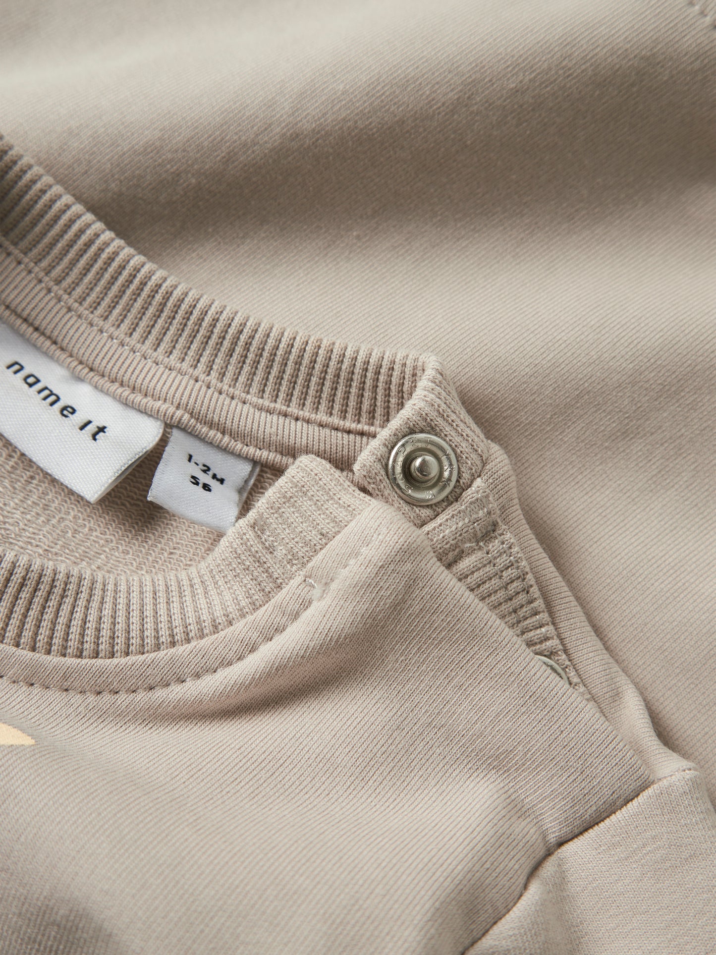 name it Sweatshirt Giraffe beige Kinder