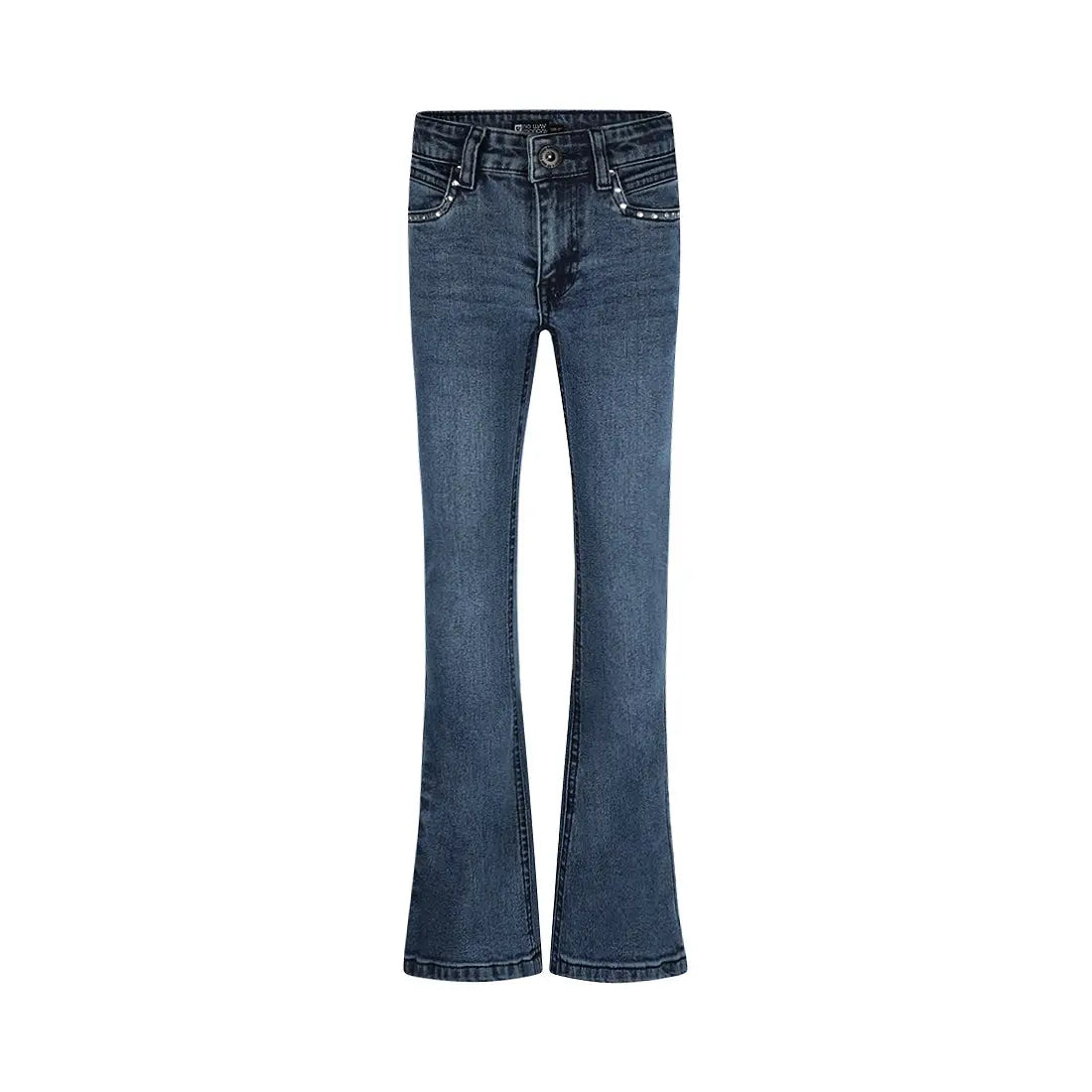 NO WAY MONDAY Jeans – Blau mit Steinchen Mokkini Kindermode Jeans